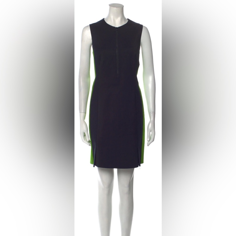AKRIS PUNTO - Crew Neck Mini Dress - Size Small